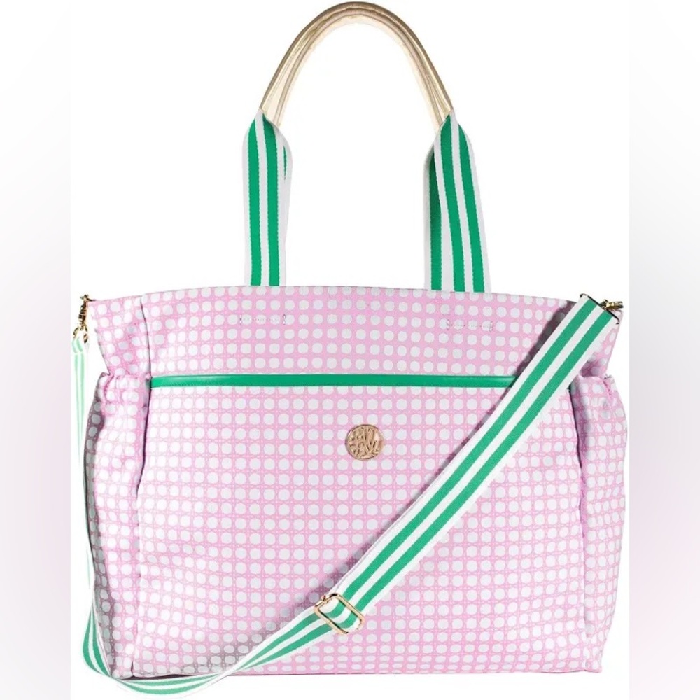 Lilly Pulitzer Women's tennis tote w/racquet cover (RHTF)